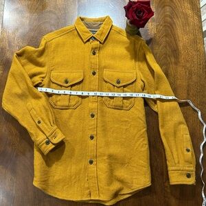 Filson Northwest Wool Shirt - Mustard Yellow Shirt - Open to reasonable offers.